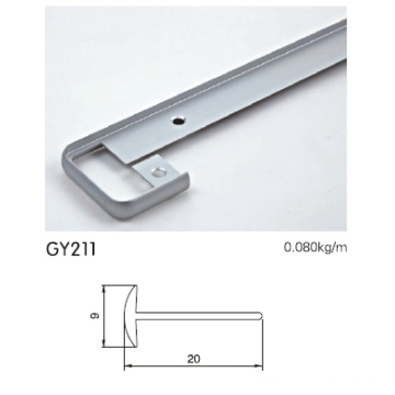 Eloxiertes Aluminium-Schrank-Rahmenprofil